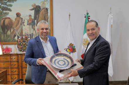 Gobierno de Michoacán estrecha lazos de colaboración con Aguascalientes 