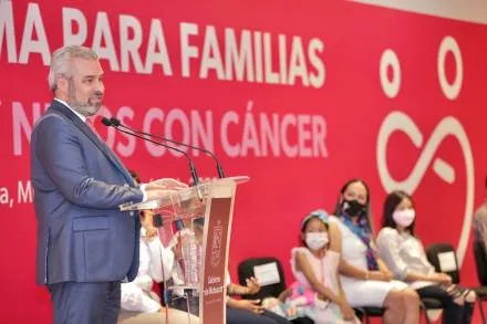 Arranca Alfredo Ramírez Bedolla Programa de Apoyo Universal a Familias de Niñas y Niños con Cáncer 