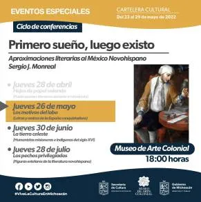 Presenta Museo de Arte Colonial Los motivos del lobo, letras y rostros de la España conquistadora 