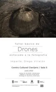 Ofrece SECUM y Fundación BBVA taller de drones y su uso en la toma de fotografías 