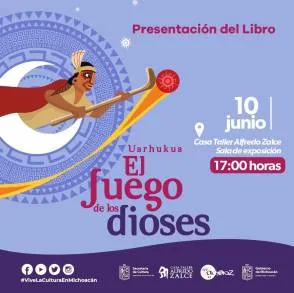 Presentan el libro Uarhukua El Juego de los dioses, de Teresa Quezada en Casa-Taller Alfredo Zalce 
