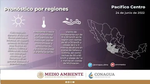 Continuarán lluvias por Celia, pide PC extremar precauciones 