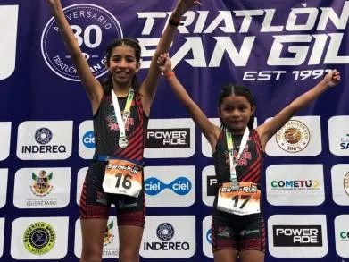 Destaca Academia Triman-IMCUFIDE en XXX edición del Triatlón San Gil 