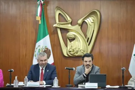 Alfredo Ramírez Bedolla y Zoé Robledo dan seguimiento a traslado de oficinas del IMSS a Morelia 