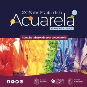 Emite Secum convocatoria del XXII Salón Estatal de la Acuarela 