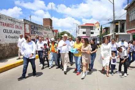 Este año, Los Reyes recibe inversión histórica para obra pública: Ramírez Bedolla 