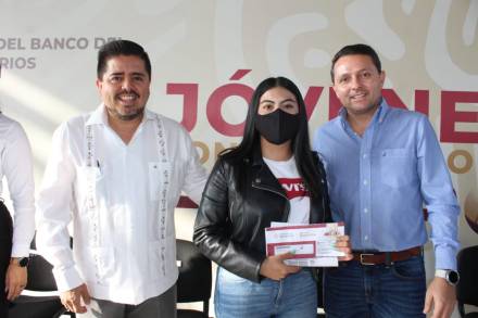 Entregan mil 644 tarjetas de Jóvenes Construyendo el Futuro en Morelia 