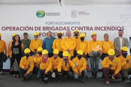 Michoacán deja el top 10 de los estados con mayor afectación forestal por incendios: Ramírez Bedolla 