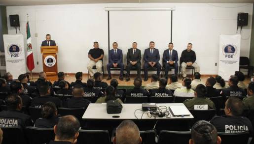 Concluye FGE Acreditación de los Replicadores para el Taller de Uso de la Fuerza y Armas de Fuego en Seguridad Pública 