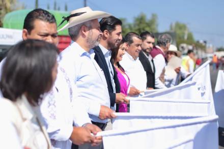 Arranca Alfredo Ramírez Bedolla rehabilitación de carretera Sahuayo-Jiquilpan 