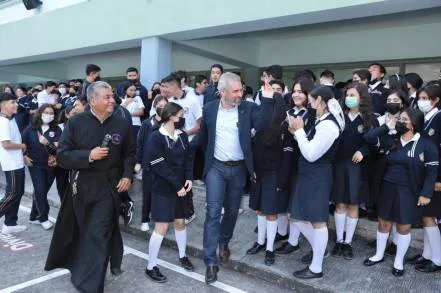 Visita Gobernador escuela Casa del Niño en Uruapan 