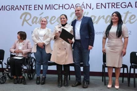 Reconoce Ramírez Bedolla contribución de Migrantes a Michoacán