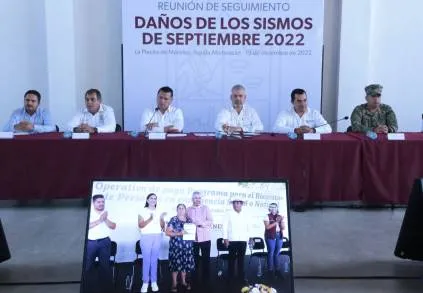Más de 192 mdp se han invertido en apoyos para afectados por sismo del 19S 