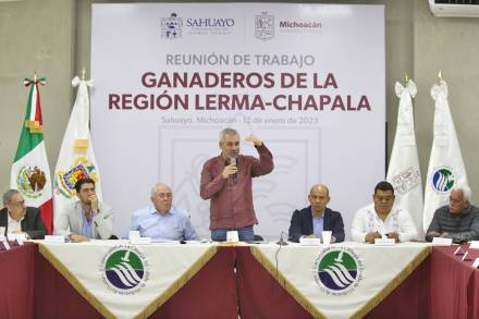 Ramírez Bedolla y SEGALMEX acuerdan fortalecer Sector Ganadero y Lechero de Michoacán  