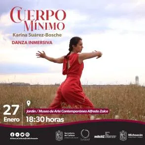  Macaz ofrecerá función de danza inmersiva Cuerpo mínimo 