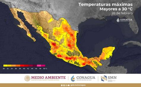 Ante aumento de temperaturas, pide PC tomar Medidas de Prevención 