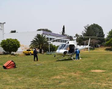 Disponibles dos helicópteros del estado para combatir incendios: Alfredo Ramírez Bedolla 