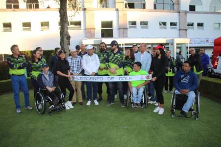 MAS DE 65 NIÃ‘OS CON PARÃLISIS CEREBRAL FUERON BENEFICIADOS POR EL RECONOCIDO TORNEO DE GOLF 