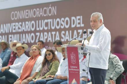 Michoacán es potencia agropecuaria y estamos reconstruyendo el campo, fuente de bienestar y riqueza: ARB