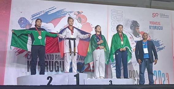 Moreliana se alza como subcampeona Panamericana de taekwondo 