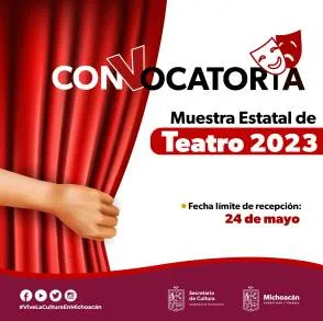 Convoca Secum a participar en la Muestra Estatal de Teatro 2023 