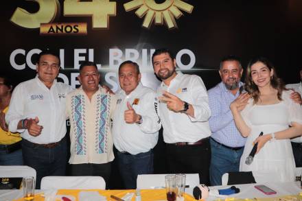 A 34 años con el brillo del sol, Â¡Hay PRD para rato!  