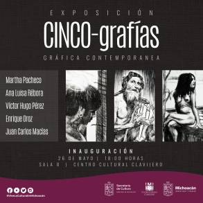  Llega Exposición de Siligrafía al Centro Cultural Clavijero 