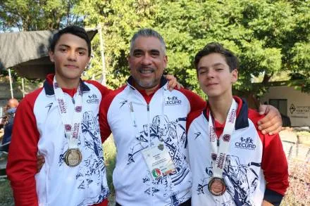 Conquista oro y bronce Michoacán en escalada deportiva en Nacionales Conade 2023 