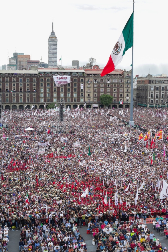 El pueblo es aliado de la transformación, afirma presidente en 5° aniversario del triunfo electoral 