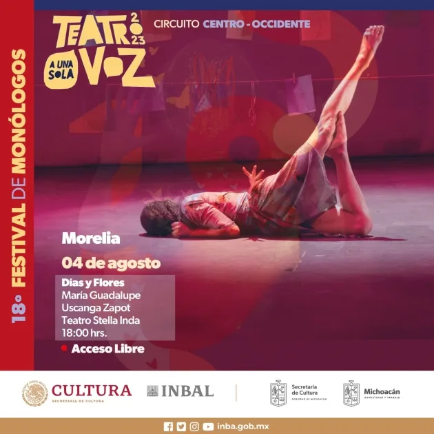 Próximo a Iniciar el Festival de Monólogos en Michoacán 