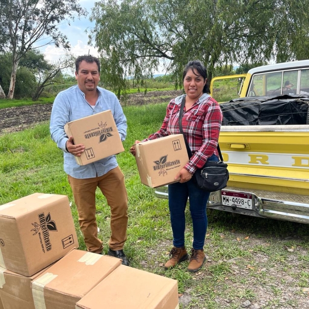 Sader mejora calidad del suelo con biofertilizante a base de hongos 