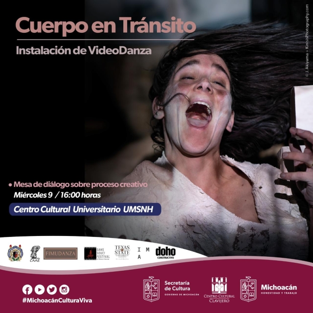 Invita Secum a dialogar sobre el proceso creativo de la videodanza 