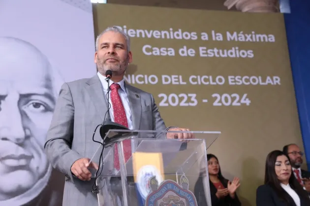  ARB Inaugura el inicio de Ciclo Escolar 2023-2024 de la UMSNH 