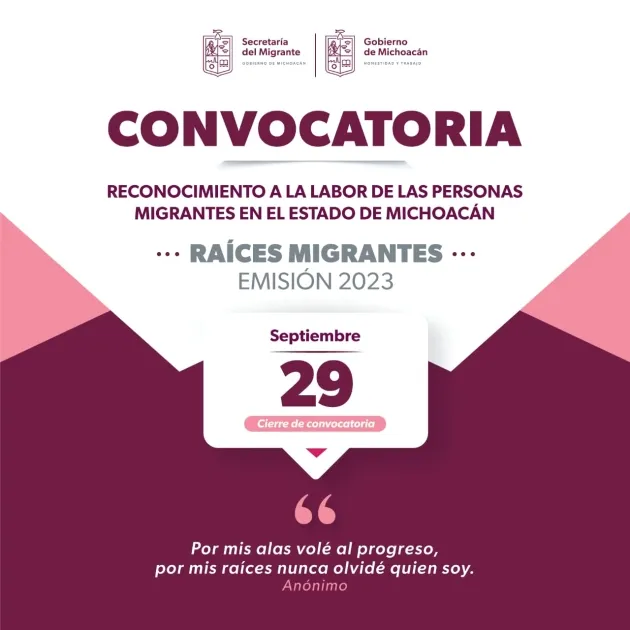 Semigrante convoca a participar en el reconocimiento Raíces: SeiMigrante 
