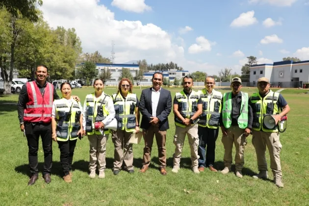 Participa Fiscalía General en el Macro Simulacro Nacional Simultáneo 2023 