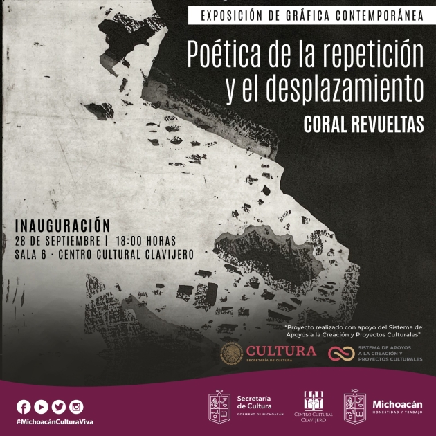 Llega al Clavijero la exposición Poética de la repetición y el desplazamiento 