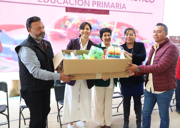 Se entrega Material educativo para más de 60 mil alumnos: SEE 