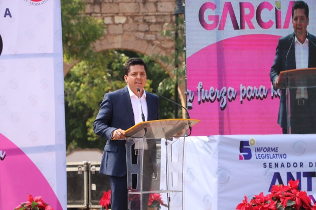 El Senador Antonio García Conejo Rinde su 5°  Informe de Actividades Legislativas
