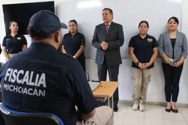 Concluye FGE capacitación a peritos en materia de Investigación forense en los hechos de tránsito 