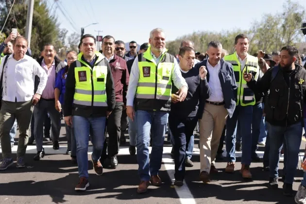 Inaugura Ramirez Bedolla en Tarímbaro ampliación carretera con 28.6 mdp del Faeispum 