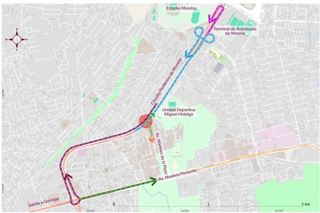 Conoce la alternativa vial en el libramiento de Morelia por trabajos de reingeniería 