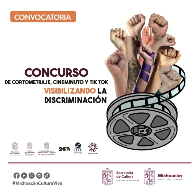 ¿Haces cortometraje, cineminuto o TikTok?, esta convocatoria es para ti 