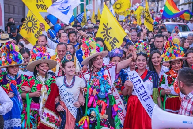 Desde Michoacán, la tierra de las libertades, PRD arropa a la precandidata Xóchitl Gálvez 