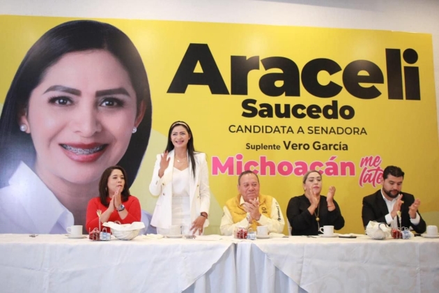 Con Araceli Saucedo, se escuchará la voz de la ciudadanía en el Senado de la República  