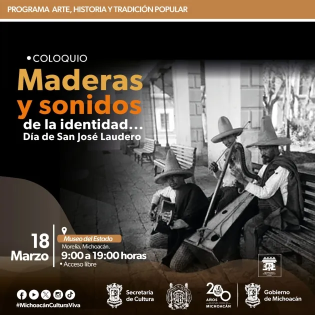 Los sonidos de la identidad michoacana serán tema de coloquio en el Museo del Estado 