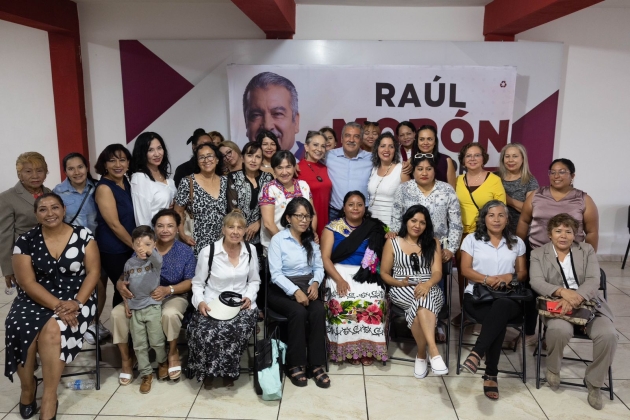 Mujeres líderes se suman a proyecto de Raúl Morón para el Senado 