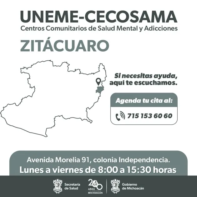 Secretaria de Salud en Michoacán aclara 4 mitos sobre la salud mental 