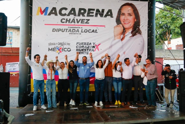 Arranca campaña Macarena Chávez con proyecto incluyente para impulsar el Distrito XV 