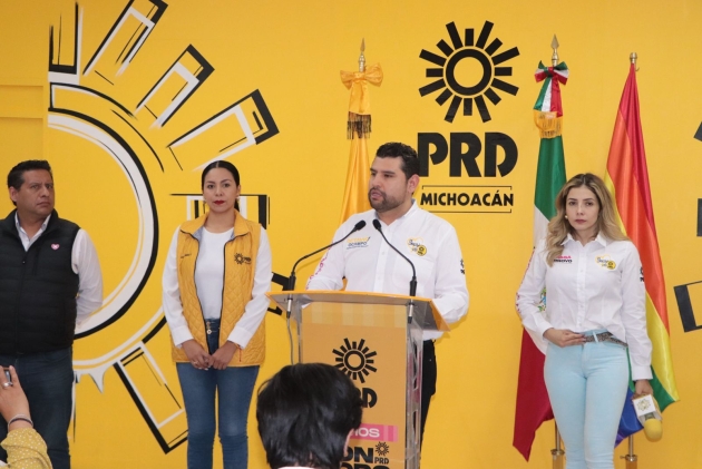 PRD En Michoacán Apoya al 100% la Campaña de Xochitl Gálvez  
