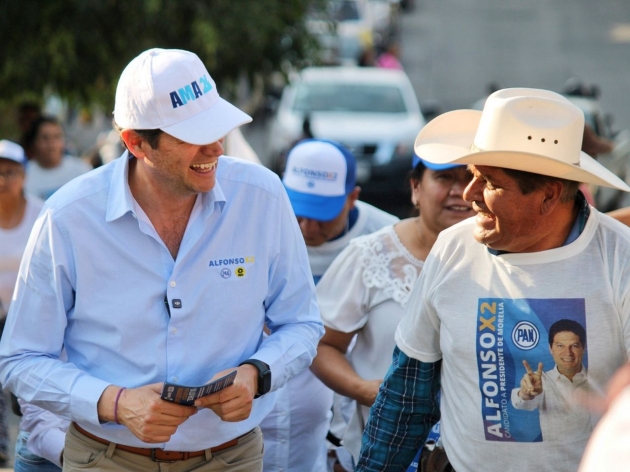 En el Sur de Morelia, construirá Alfonso Martínez una Clínica Municipal, nuevo Andador y mejores Vialidades 